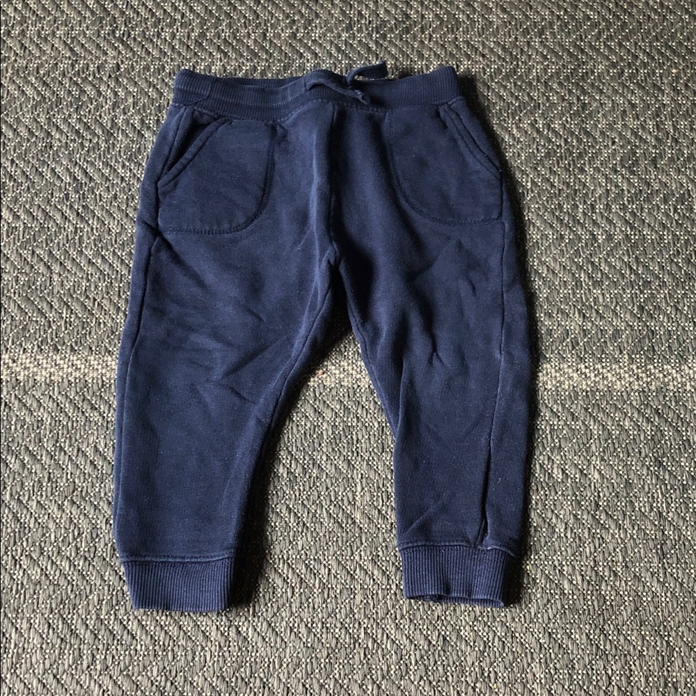 Zara Navy Blue Kids Jogger Pants